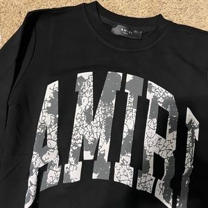 Amiri Collegiate Logo Sweatshirt